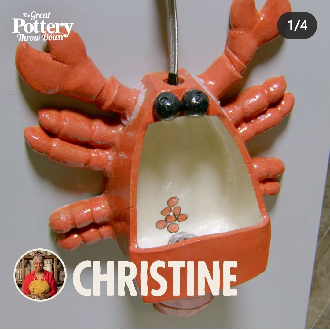 The great pottery throwdown - Urinal Christine